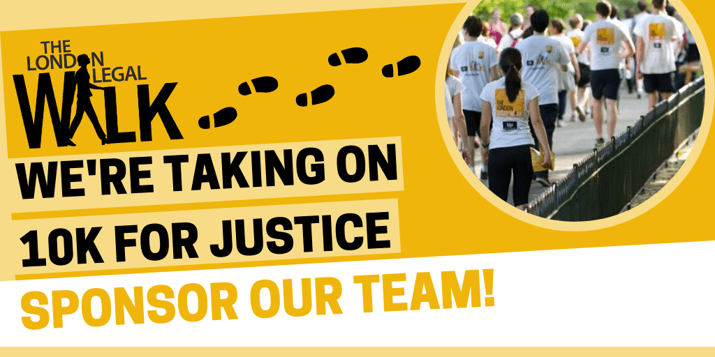 London Legal Walk 2021